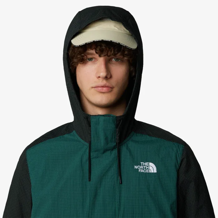 THE NORTH FACE U ERSA WIND ANORAK Deep Nori-TNF Black 