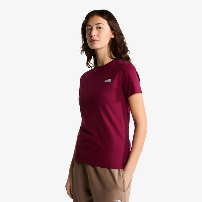 THE NORTH FACE W EVOLUTION SIMPLE DOME SLM SHORT SLEEVE 
