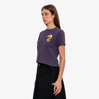 THE NORTH FACE FLORA EMBRO REGULAR SHORT SLEEVE TEE-G 