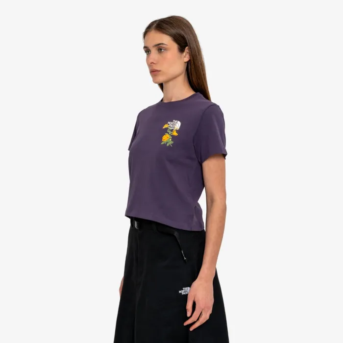 THE NORTH FACE FLORA EMBRO REGULAR SHORT SLEEVE TEE-G 