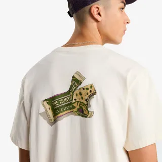 THE NORTH FACE M TNF SNACK  RELAXED SHORT SLEEVE TEE-GR 