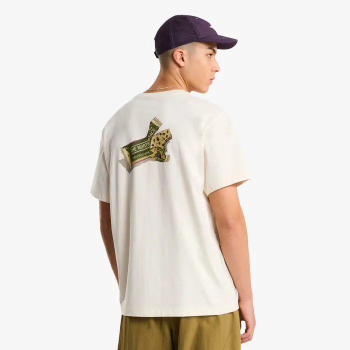 THE NORTH FACE M TNF SNACK  RELAXED SHORT SLEEVE TEE-GR 