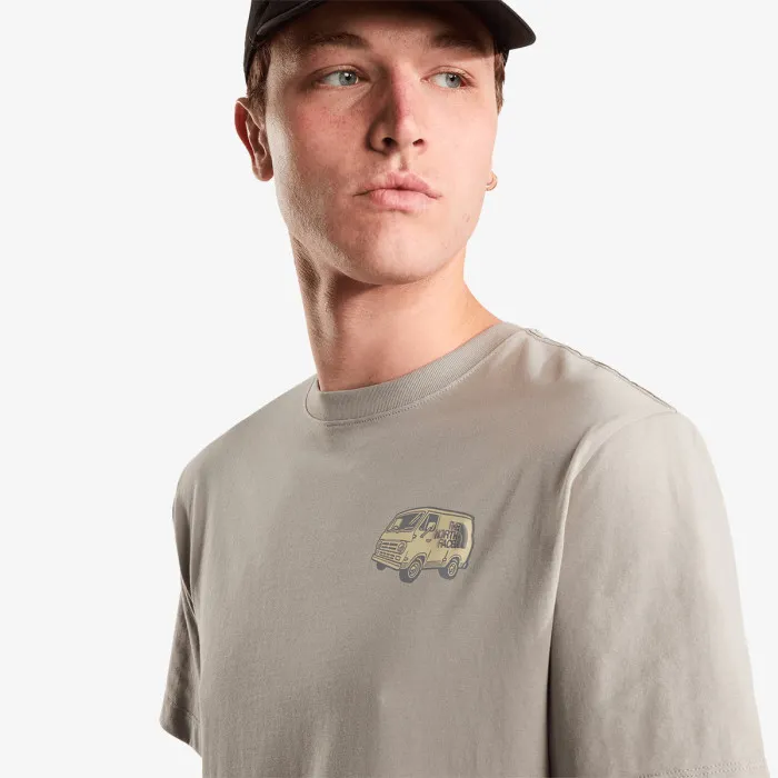 THE NORTH FACE M VAN LIFE RELAXED SHORT SLEEVE TEE-GRAP 