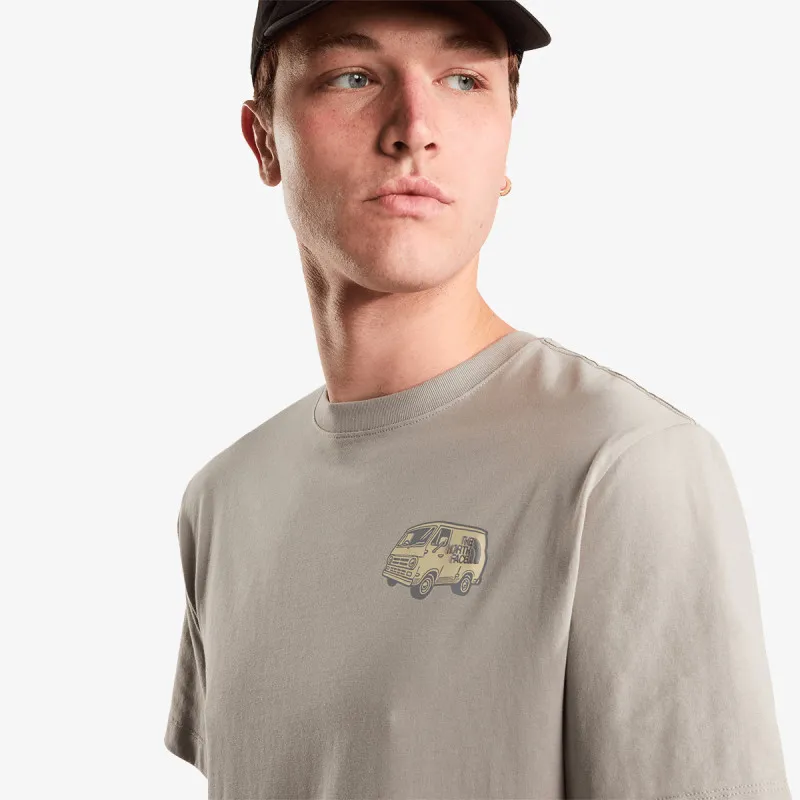 THE NORTH FACE M VAN LIFE RELAXED SHORT SLEEVE TEE-GRAP 