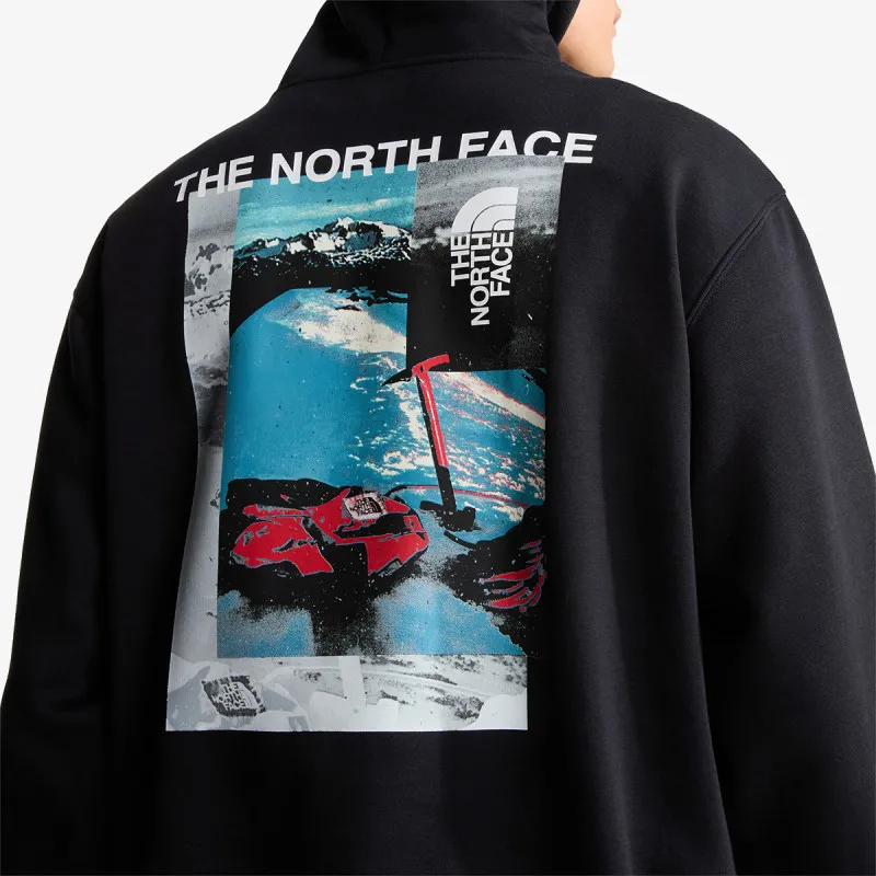 THE NORTH FACE M APEX '75 COLLAGE RELAXED HOODIE 