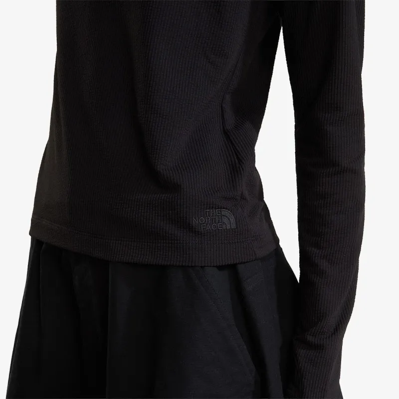 THE NORTH FACE W GOLDEN RIDGE RIBBED LONG SLEEVE TEE 