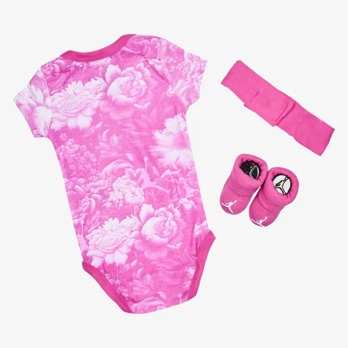 JORDAN JHG GIRLS BRKLYN ESS AOP 3PC S 