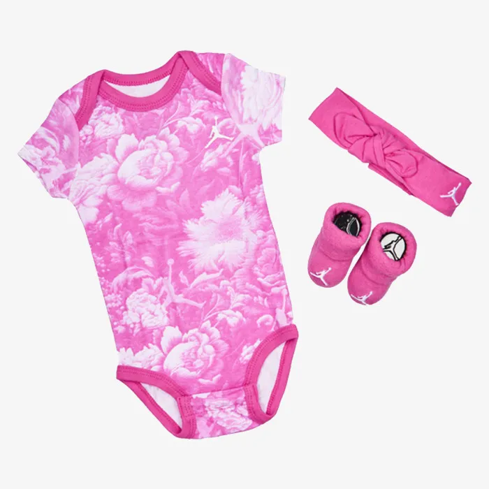 JORDAN JHG GIRLS BRKLYN ESS AOP 3PC S 