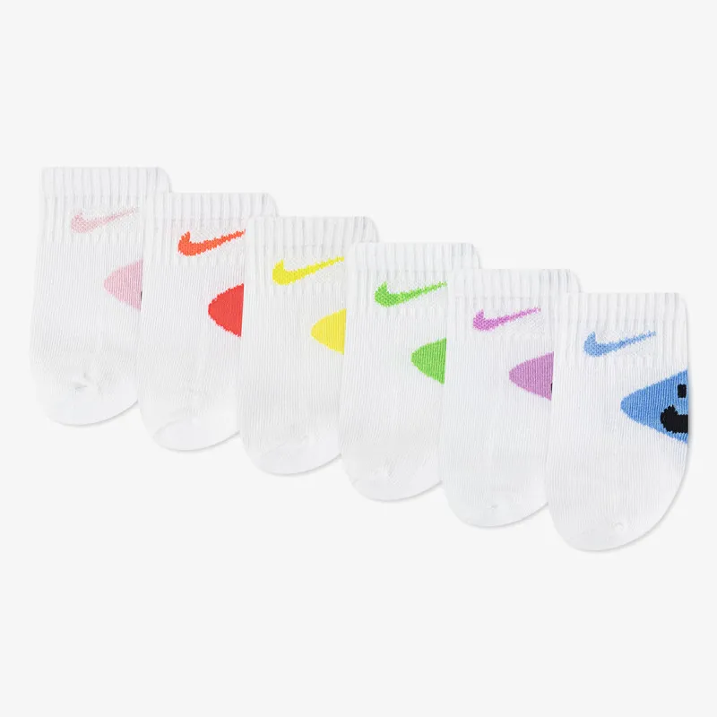 Nike NHN INFANT 6PK NIKE SMILEY ANK 