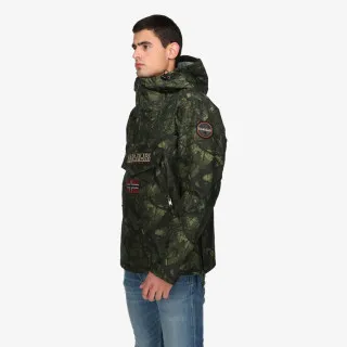 NAPAPIJRI RAINFOREST PKT PRT 2 CAMO GREEN FBN 