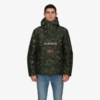 NAPAPIJRI RAINFOREST PKT PRT 2 CAMO GREEN FBN 