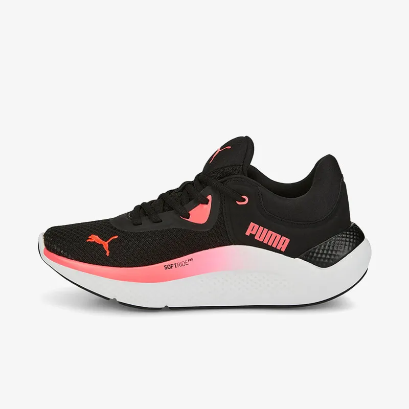 PUMA SOFTRIDE PRO WNS PUMA BLACK-SUNSET GLOW-