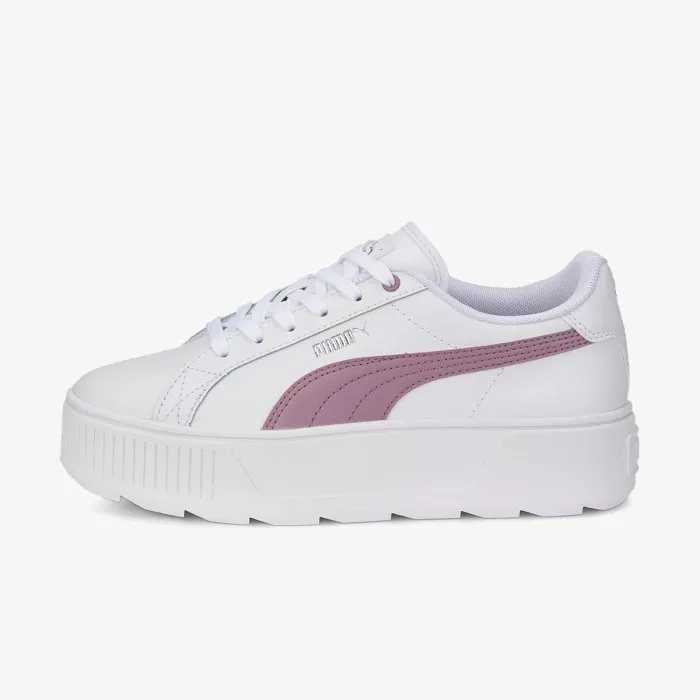KARMEN L PUMA WHITE-PALE GRAPE-PUMA SILV 