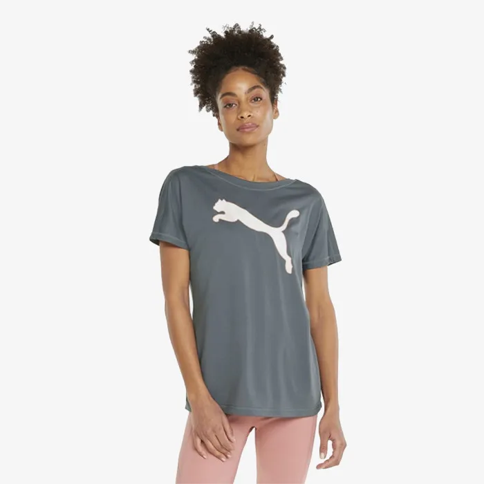 PUMA TRAIN FAVORITE JERSEY CAT TEE 