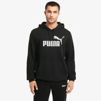 PUMA C/O ESS BIG LOGO HOODIE FL BLACK 