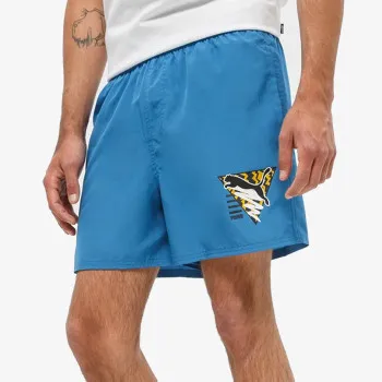 SUMMER CAT GRAPHIC WOVEN SHORTS 5