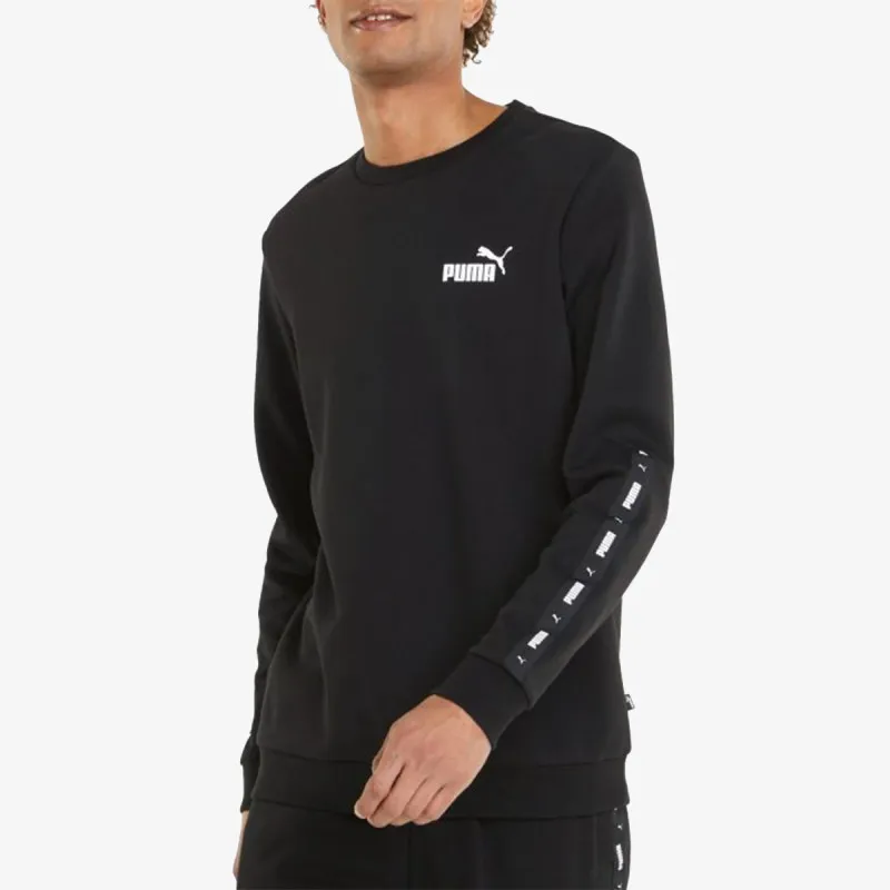 PUMA ESS+ TAPE CREW FL BLACK