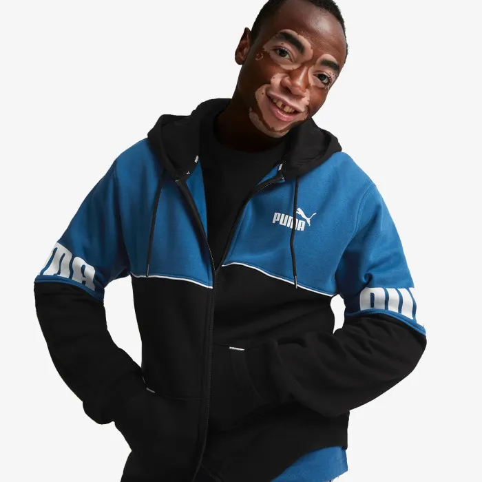 PUMA POWER FULL-ZIP HOODIE 