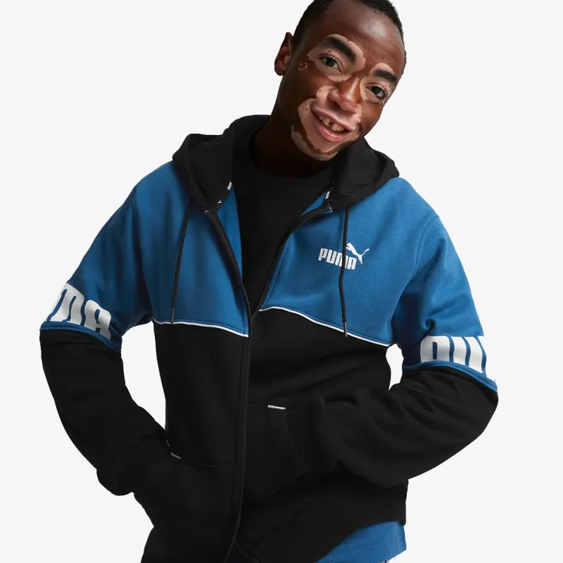 PUMA POWER FULL-ZIP HOODIE 
