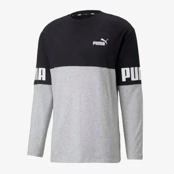 POWER COLORBLOCK LS TEE 