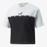 PUMA PUMA POWER TAPE TEE PUMA WHITE 