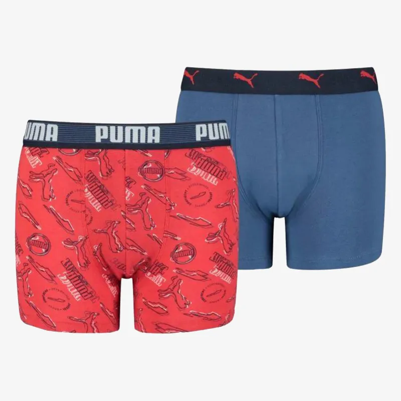 PUMA PUMA BOYS ALPHA PRINT BOXER 2P