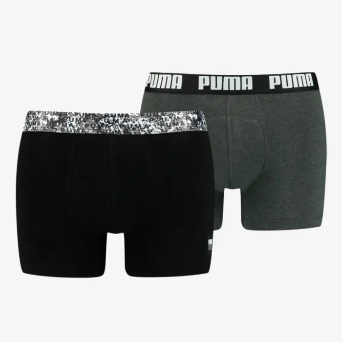 PUMA PUMA MEN PRINTED ELASTIC BOXER 2P 