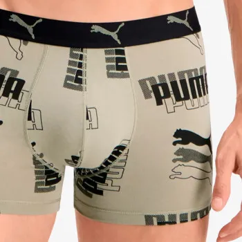 PUMA MEN LOGO PRINT BOXER 2P 