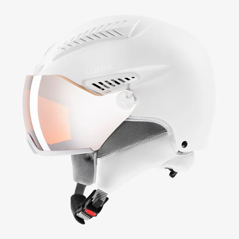UVEX uvex hlmt 600 visor all white mat 53-55