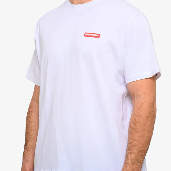 SPRAYGROUND PAINT XPLOSION NEW REGULAR T-SHIRT WHT 