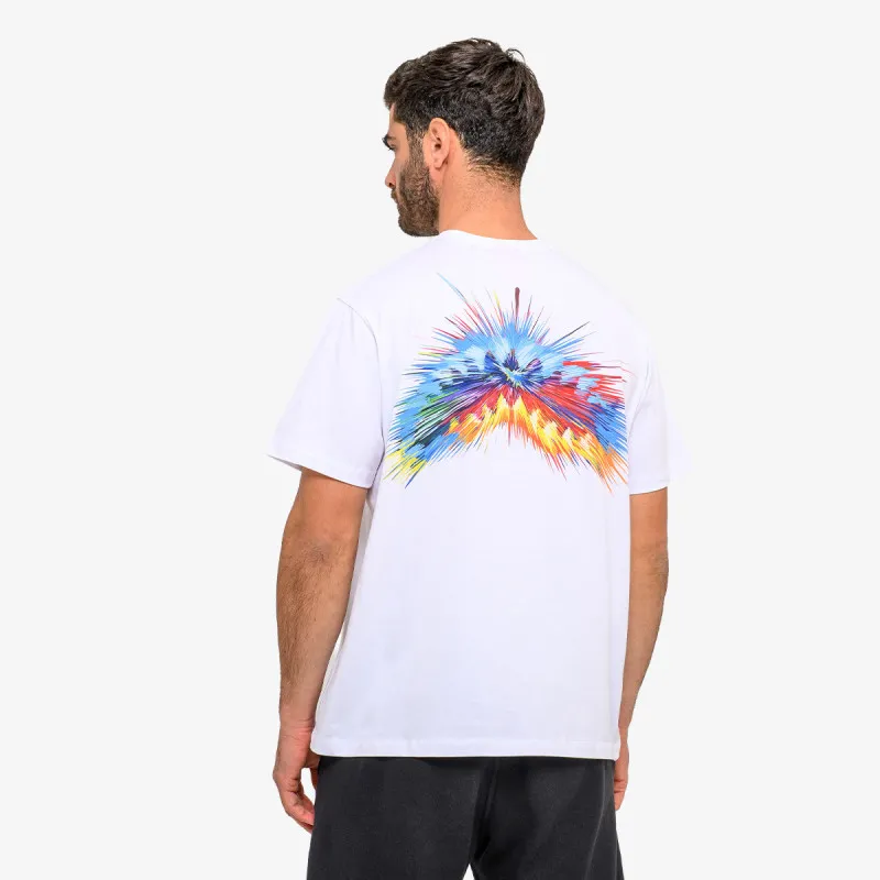 SPRAYGROUND PAINT XPLOSION NEW REGULAR T-SHIRT WHT 