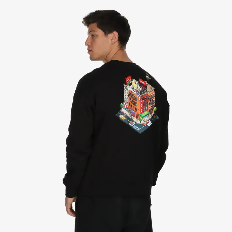 SPRAYGROUND BLOCK PARTY CREWNECK BLK 