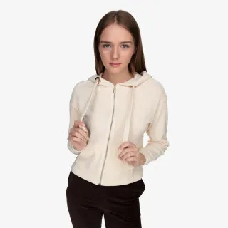 LUSSARI VELVET LOUNGE FULL ZIP HOODIE