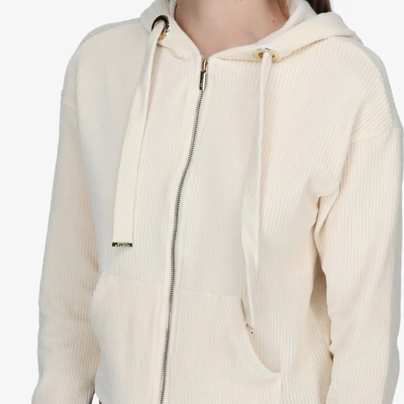 LUSSARI VELVET LOUNGE FULL ZIP HOODIE