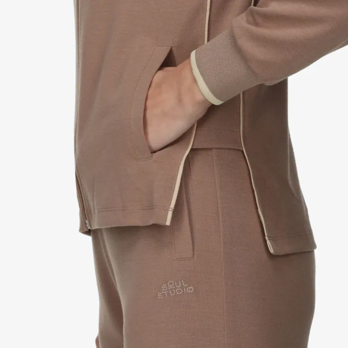 LUSSARI SOUL STUDIO JERSEY FULL ZIP HOODIE 