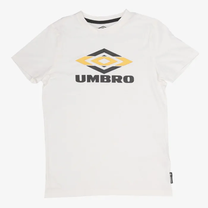UMBRO RETRO DOUBLE LOGO T SHIRT JNR 