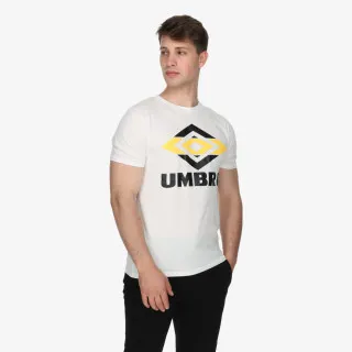 UMBRO RETRO DOUBLE LOGO T SHIRT