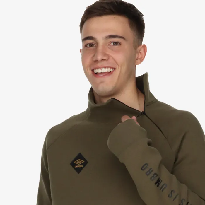 UMBRO DIAMOND HI NECK HOODIE 
