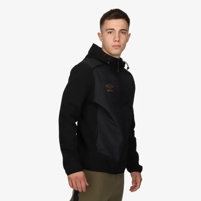DIAMOND POLY FULL ZIP HOODIE 