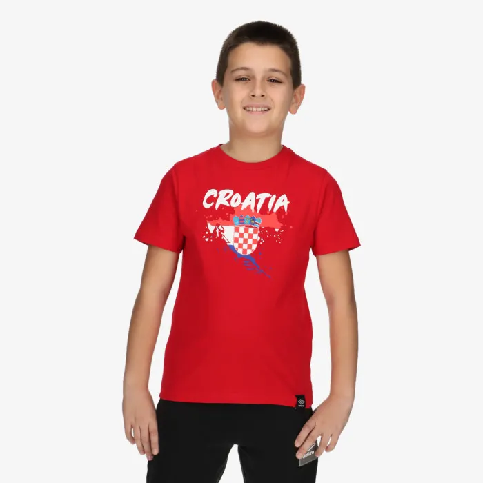 UMBRO EC CROATIA T SHIRT JNR 