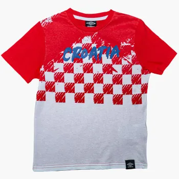 UMBRO EC CROATIA FLAG SHIRT JNR 