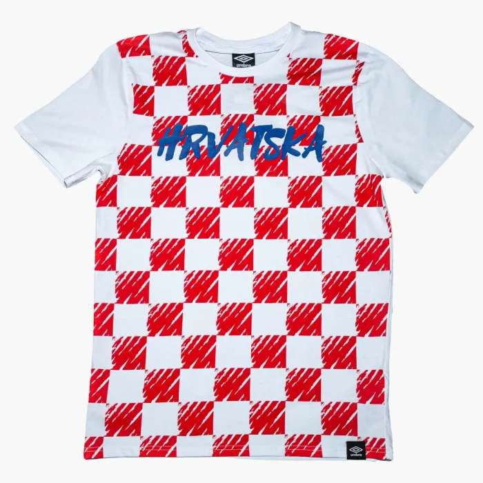 UMBRO EC CROATIA FLAG SHIRT JNR 