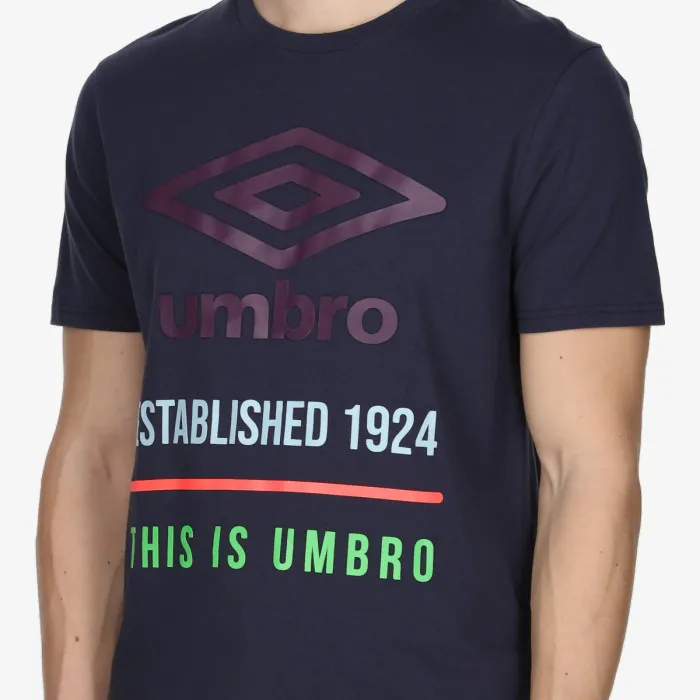 UMBRO BASIC 2 COTTON T SHIRT 