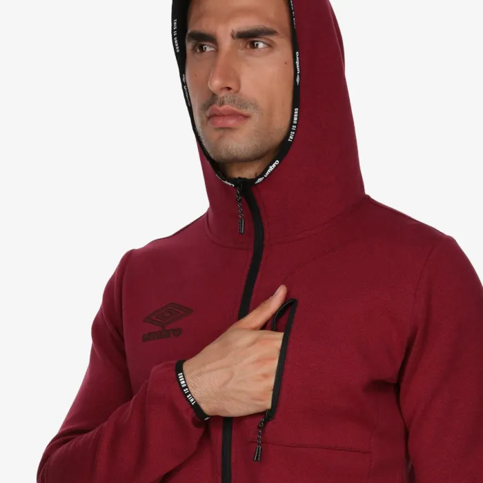 UMBRO DOUBLE FULL ZIP HOODY 