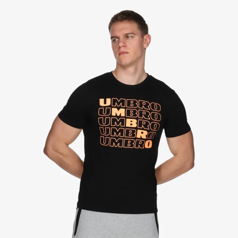 UMBRO RETRO LOGO T SHIRT