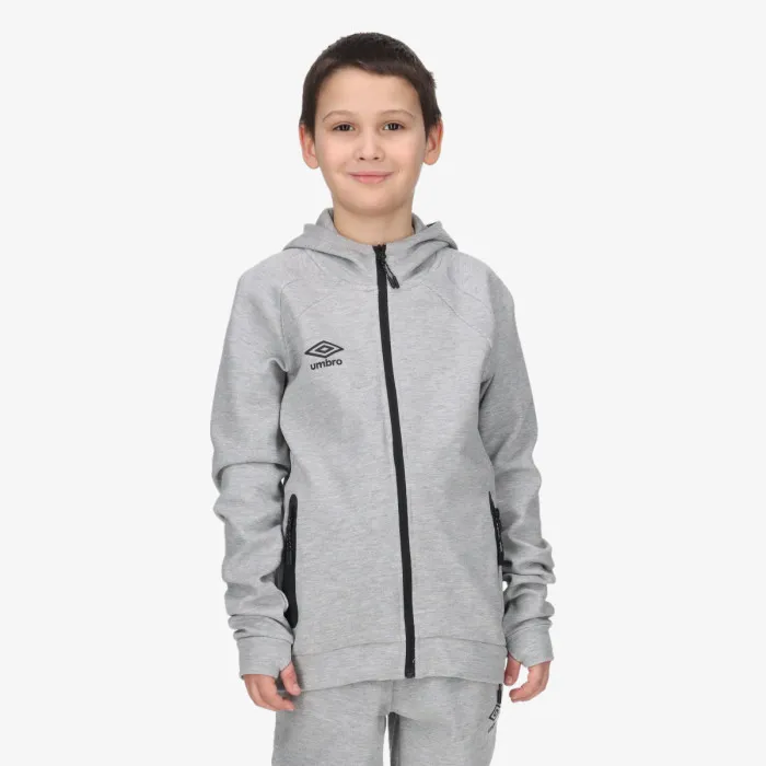 UMBRO LOGO FULL ZIP HOODIE JNR 