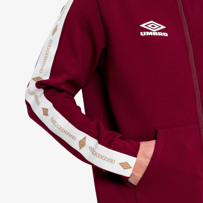 UMBRO RETRO JACQUARD FZ HOODIE 