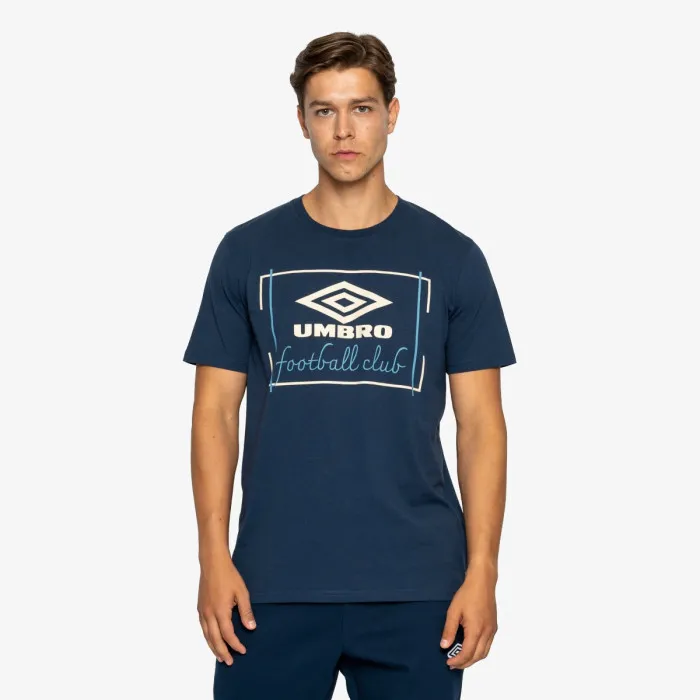 UMBRO RETRO LOGO T SHIRT 