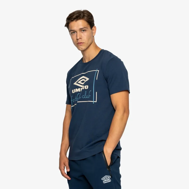 UMBRO RETRO LOGO T SHIRT 