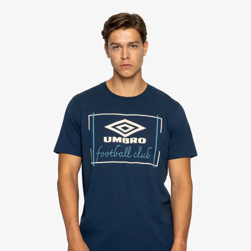 UMBRO RETRO LOGO T SHIRT 